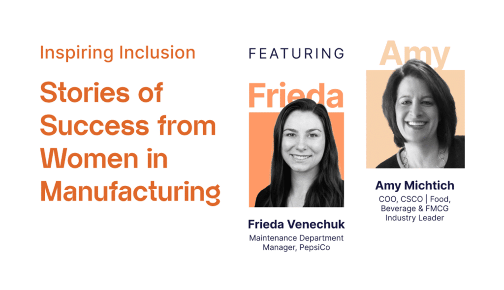 webinar header for inclusivity for women in manufacturing