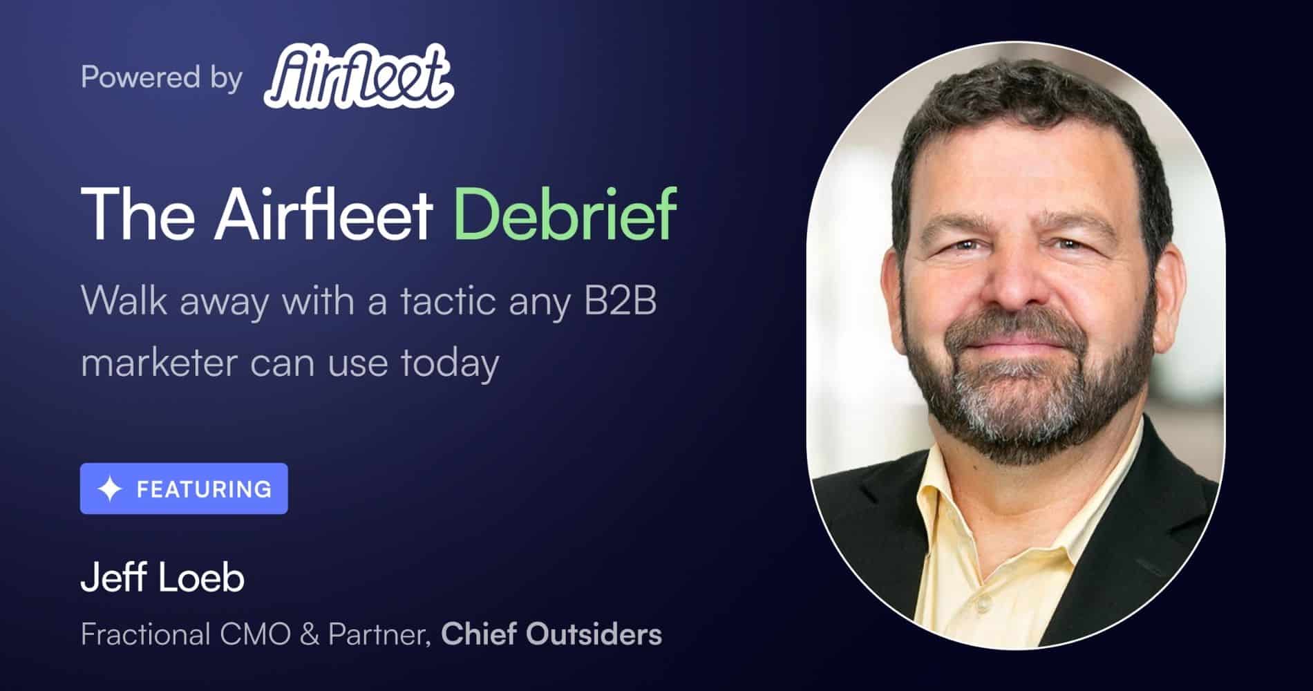 jeff loeb guest stars on the airfleet debrief